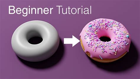 tutorial blender|Blender Beginner Donut Series — Blender Guru.